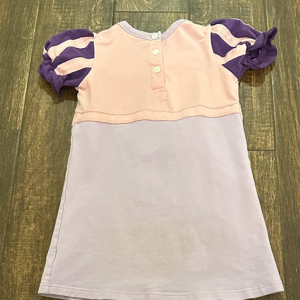 The Yellow Lamb Rapunzel Inspired Dress Size 4 Pink Purple Princess - Picture 5 of 5